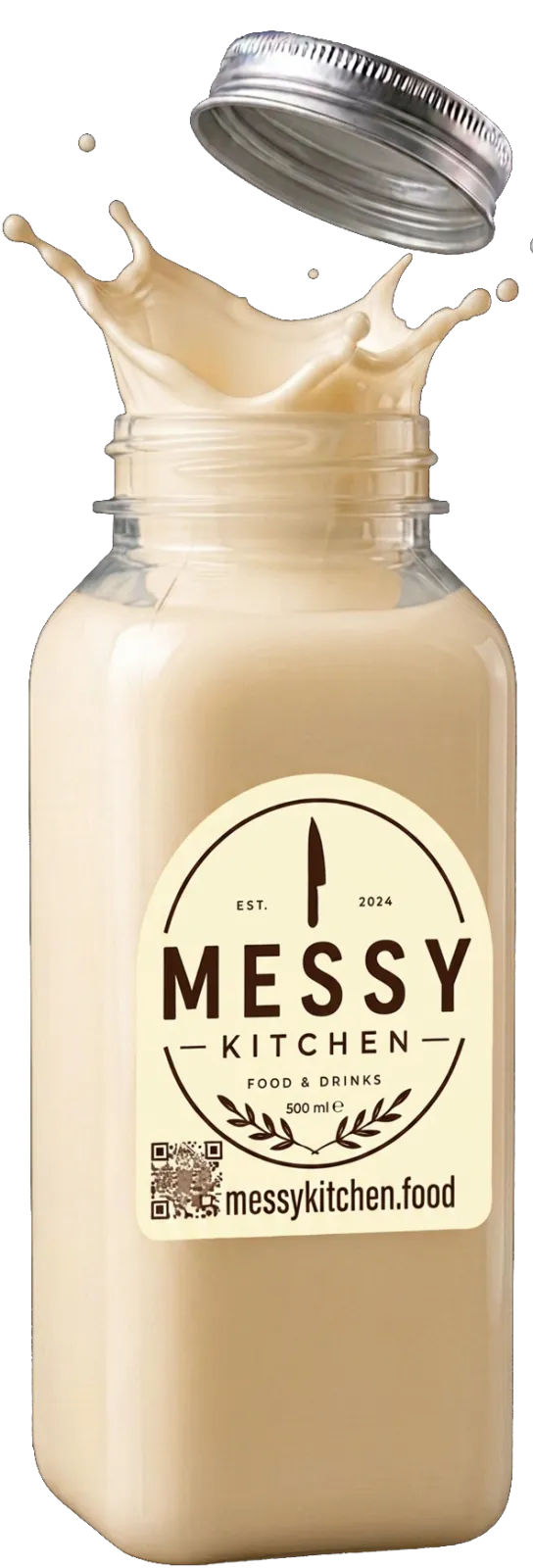 Messy Kitchen Sweet Lassi 500ml bottle
